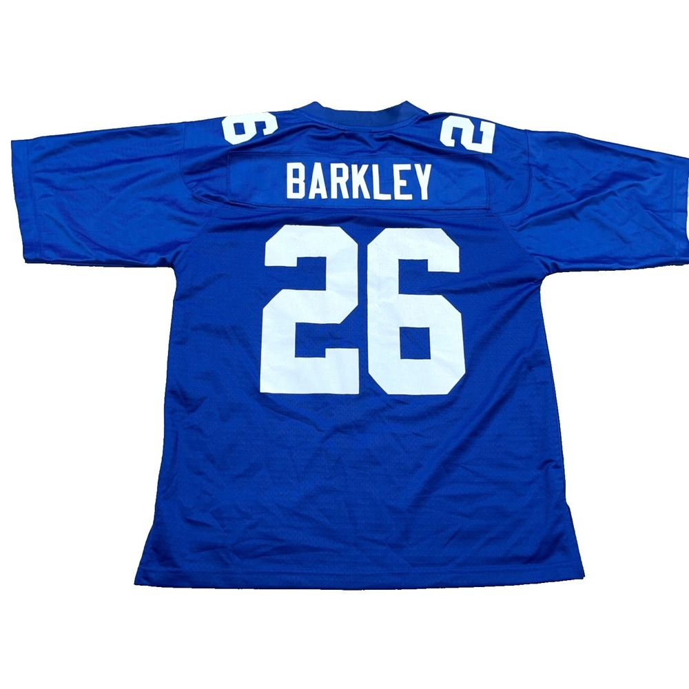 Vintage New York Giants Jersey Men Medium Saquon Barkley NFL Football Pro Line
